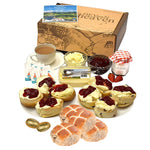 Easter Cream Tea with Hot cross buns