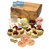Easter Cream Tea with Hot cross Buns
