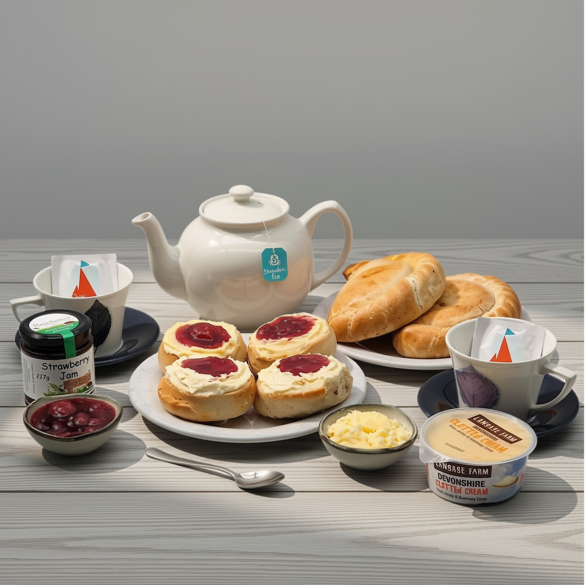Double Pasty Cream Tea