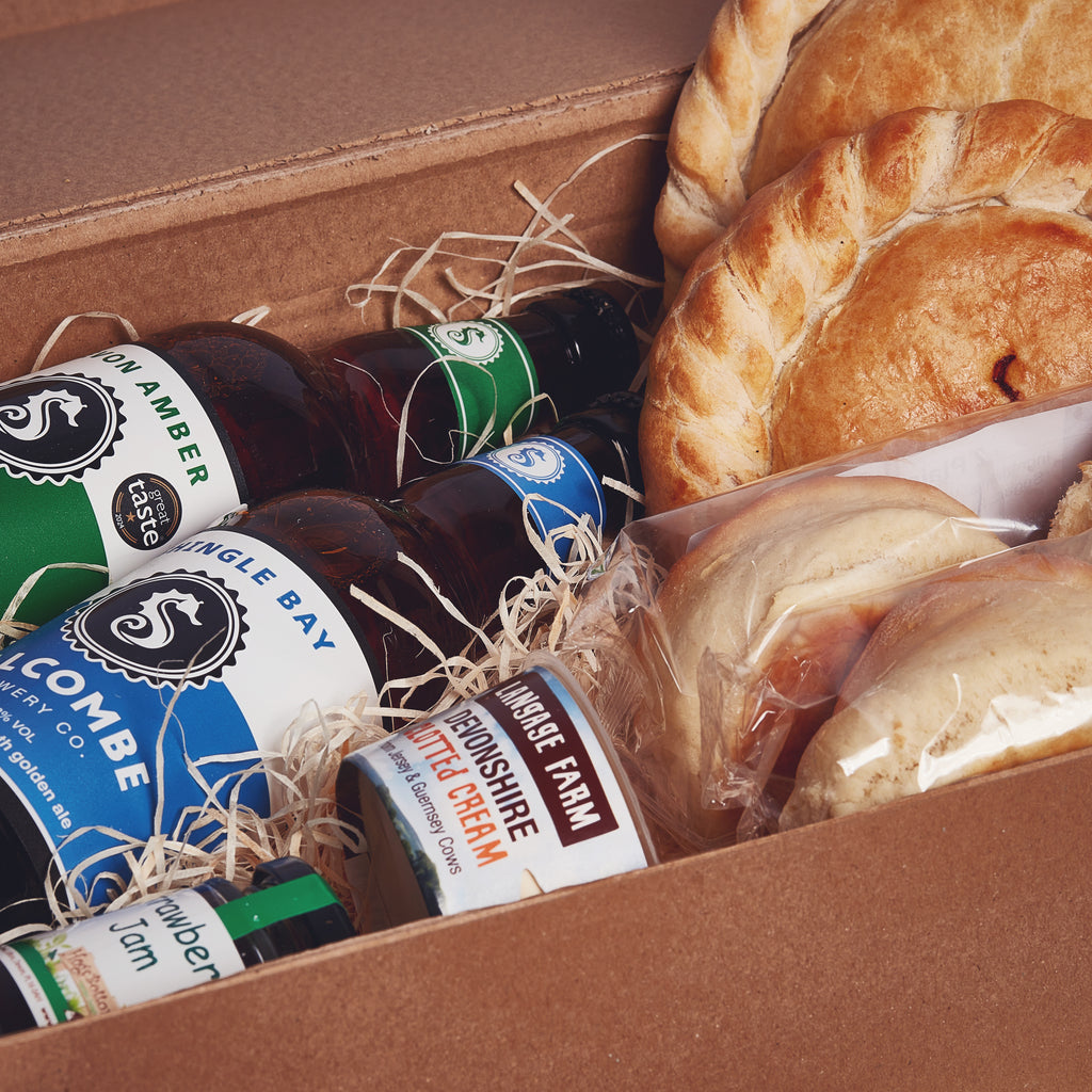 Pasty & Ale Cream Tea Hamper