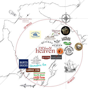 Devon Heaven Food Map