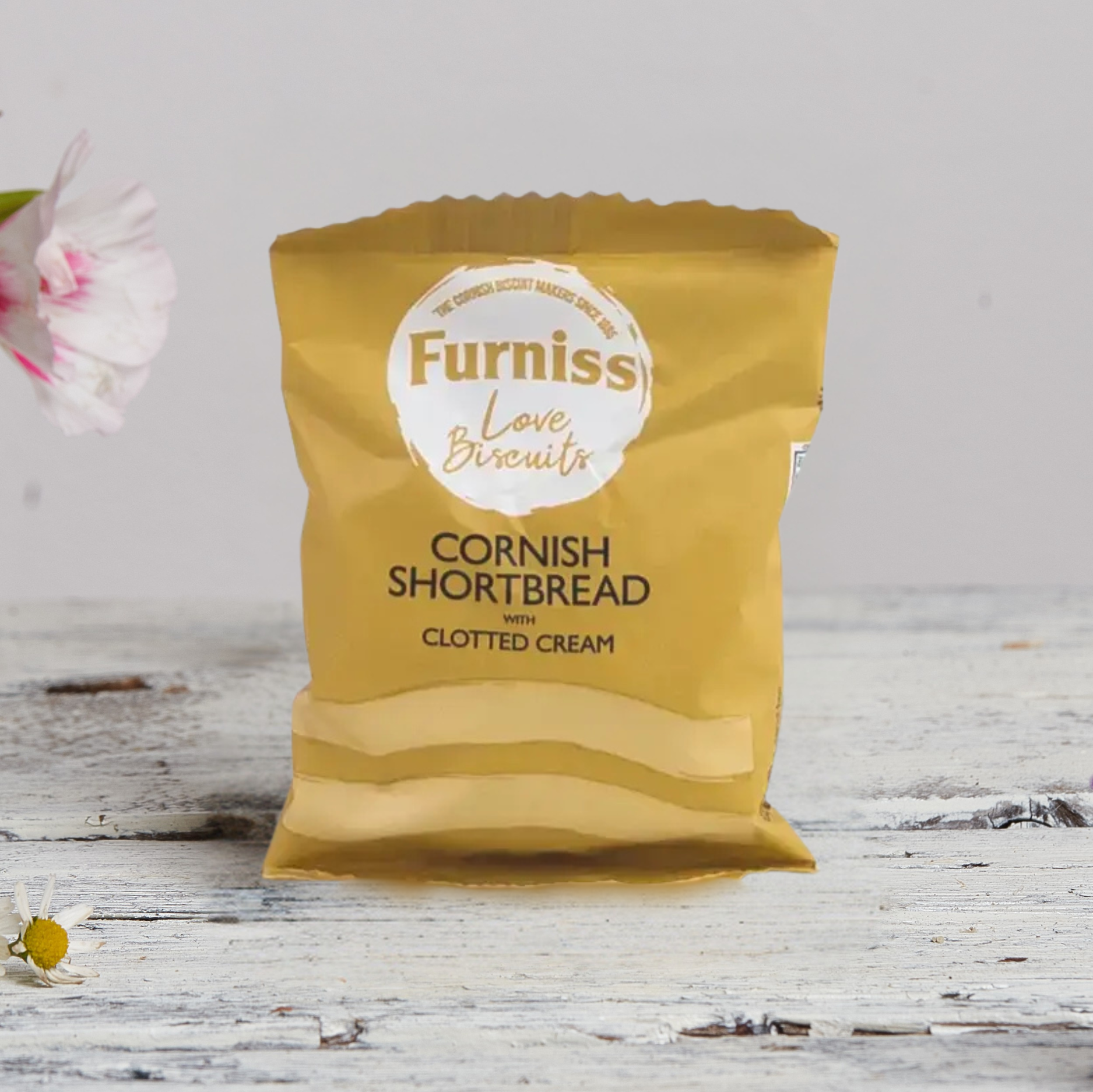 Furniss Clotted Cream Shortbread Snack 2pk