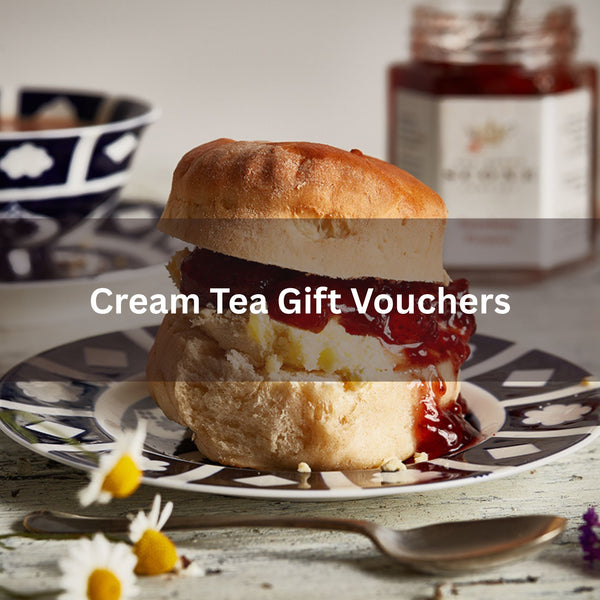 Scone with Gift Voucher Text Overlay