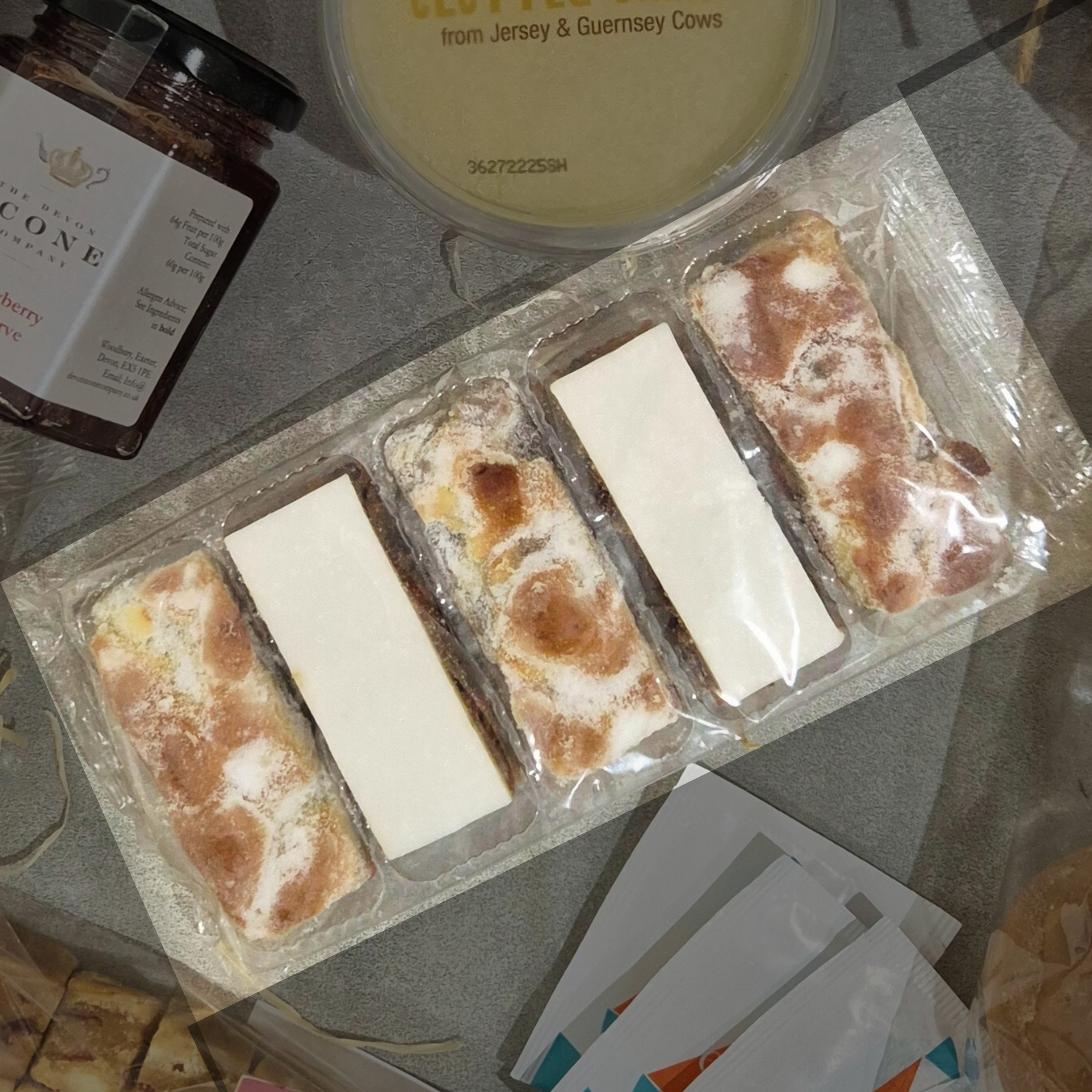 Christmas Cake & Stollen Finger Slices