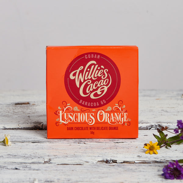 Willies Cacao Dark Chocolate and Orange