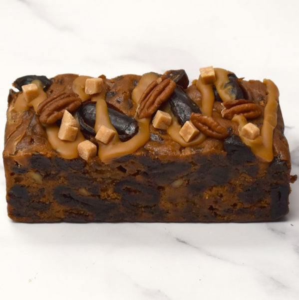 Salted Caramel and Date Fruit Cake