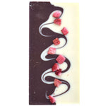 Milk & White Strawberry Topped Chocolate Bar 