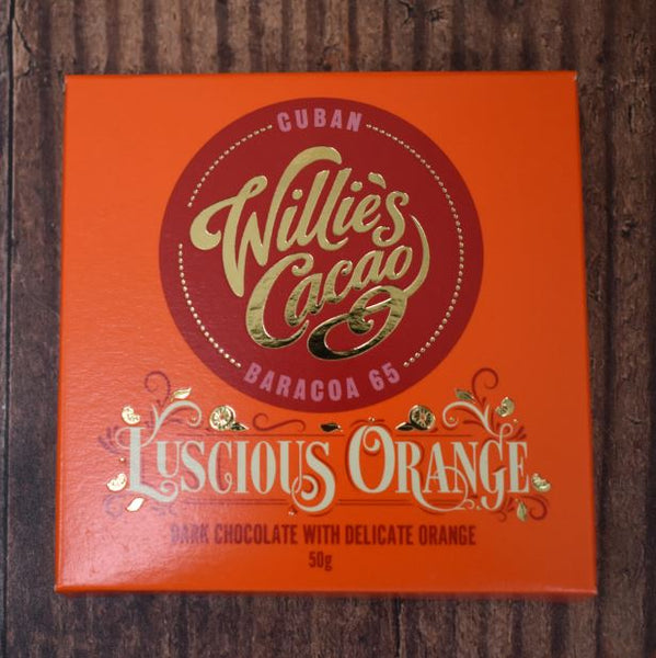 Willies Cacao Dark Chocolate and Orange