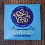 Willies Cacao Sea Salt Chocolate Bar