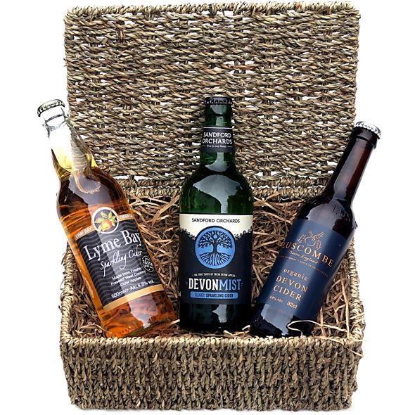 Small Devon Cider Hamper